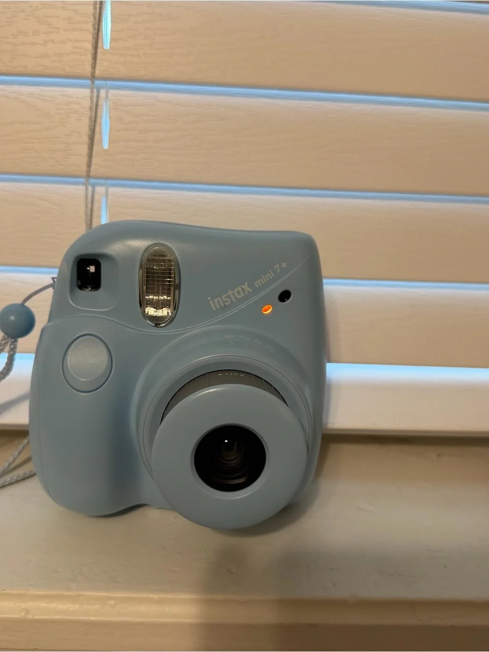 Fujifilm Instax Mini 7+ Instant Camera - Sky Blue
